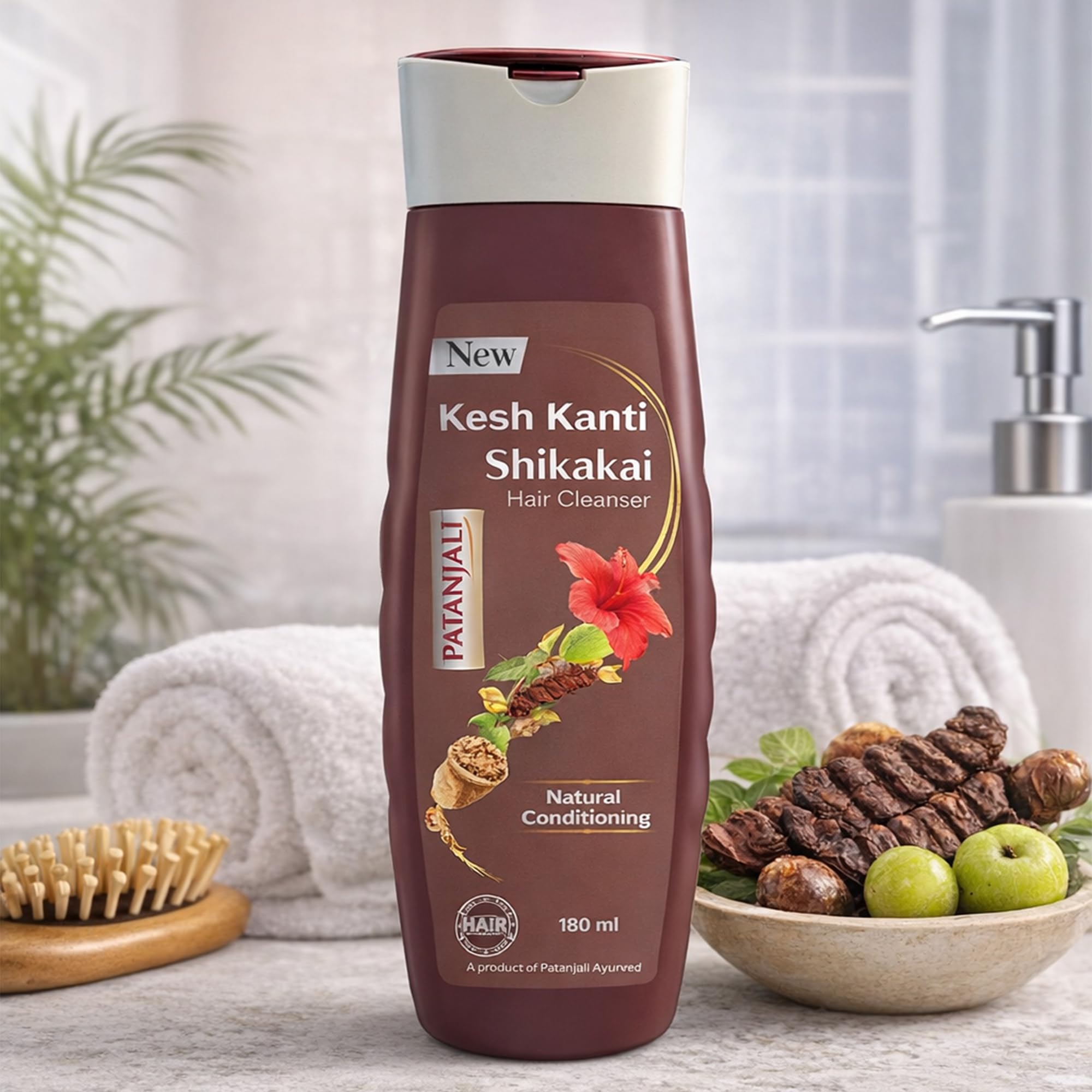 Amazon.com : patanjali kesh kanti shikakai hair cleanser 180ml